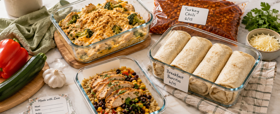 12 Healthy High-Protein Freezer Meals to Make Before Baby Arrives (+ Free Meal Planner)