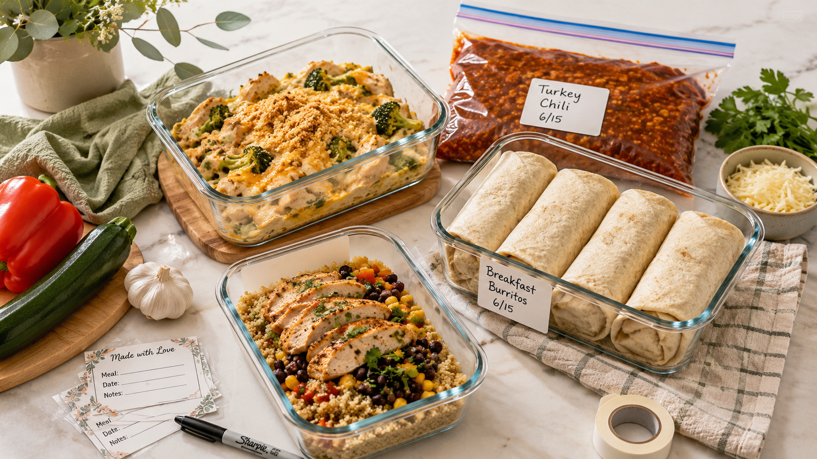 12 Healthy High-Protein Freezer Meals to Make Before Baby Arrives (+ Free Meal Planner)